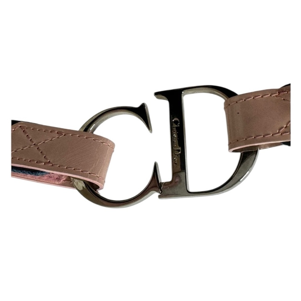 CHRISTIAN DIOR DENIM BELT - Picture 2 of 5
